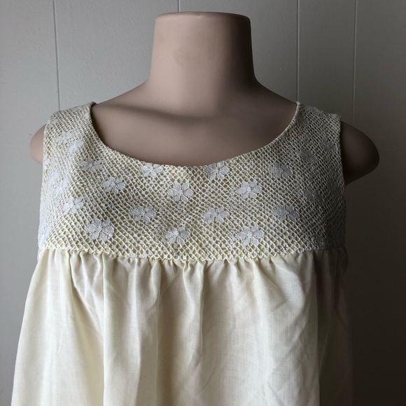 Pale Yellow House Dress - Picture 2 of 7